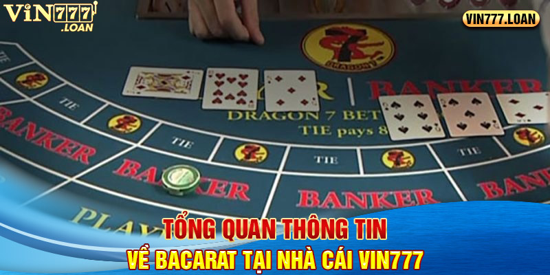 Tổng quan thông tin về Bacarat tại nhà cái Vin777